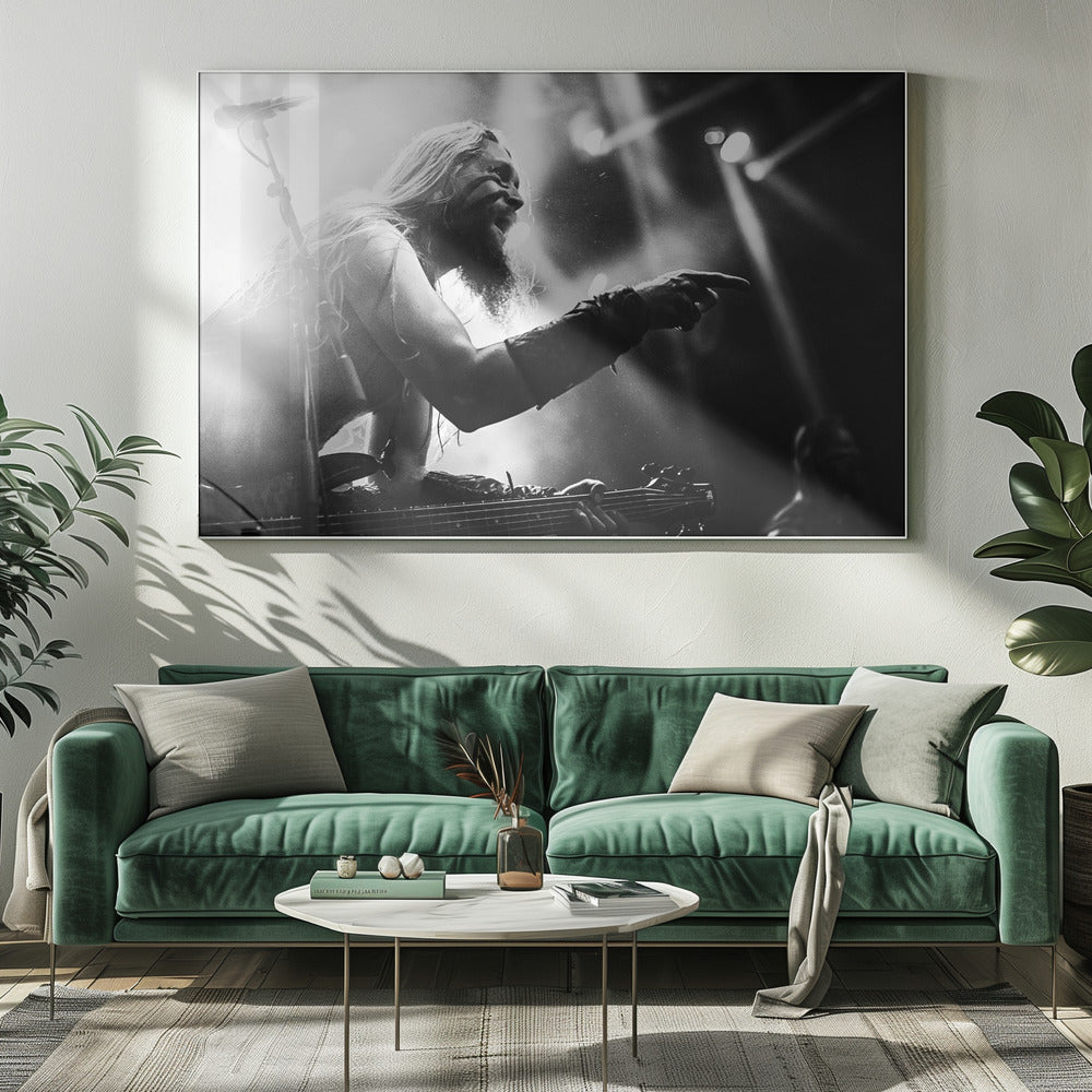 Here's looking at you kid- -Poster Music Canvas Print