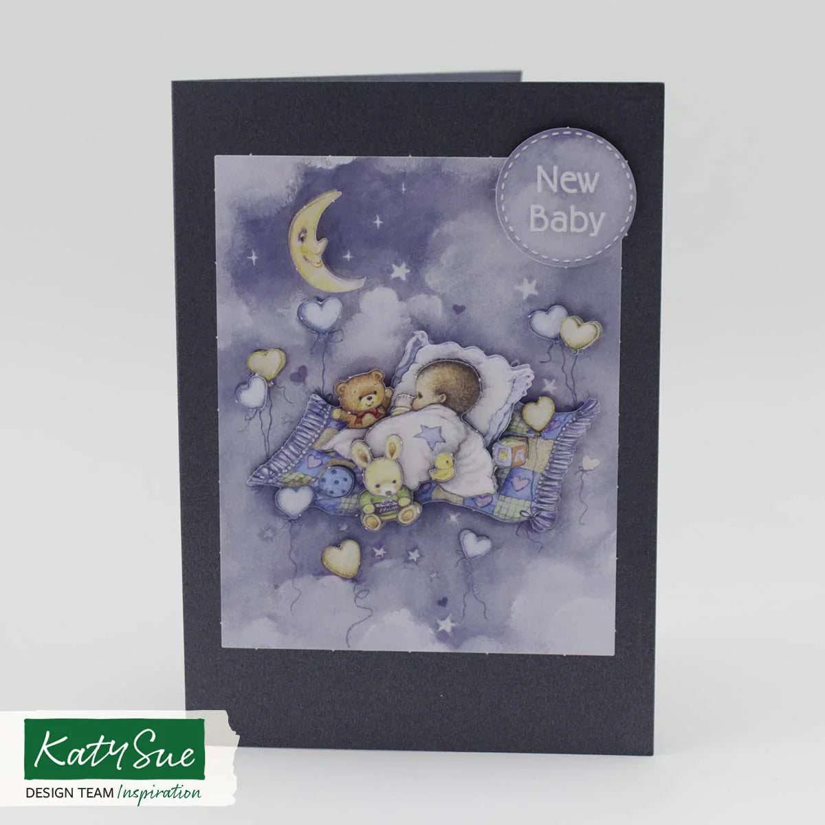 Découpage Découpé – Bébé Garçon Avec Lune (Lot De 3)