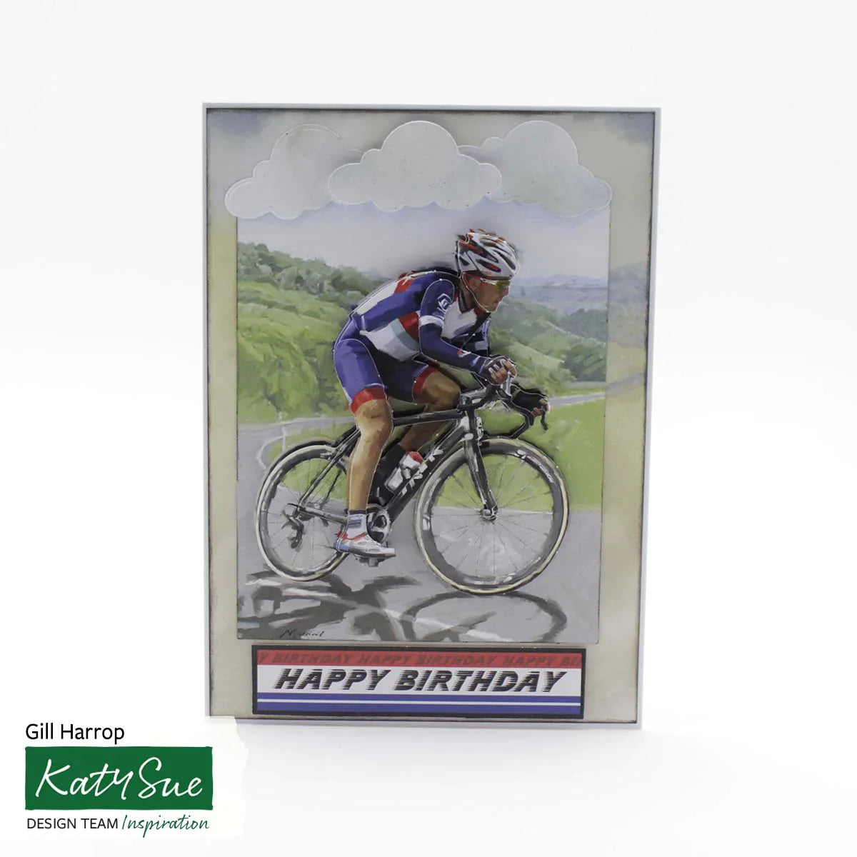 Découpage prédécoupé – Cyclisme (Lot de 3)