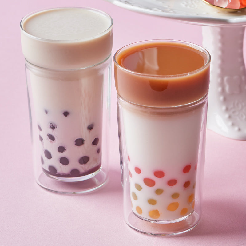 Boba Éclatantes à la Fraise | Boba Éclatantes | Mini-pot de 490 g | 6 mini-pots par caisse | 90 caisses par palette | Expédition gratuite au Canada pour les commandes de plus de 199 CAD