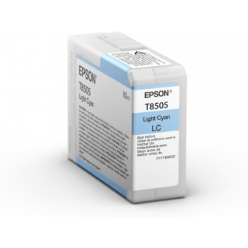 T850500 Epson 850 HD Cyan clair authentique cartouche d'encre
