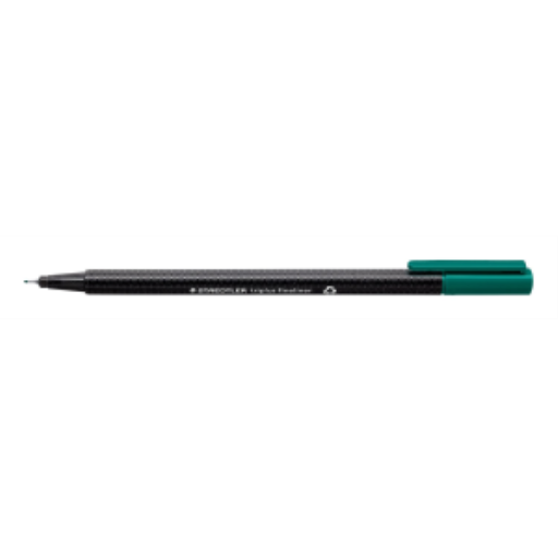 Feutre fin triplus 0,3 mm vert mer