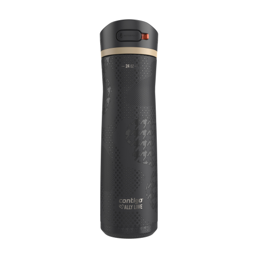 Contigo x Ally Love Bouteille d'eau isotherme en acier inoxydable Ashland Chill 2.0 avec couvercle AUTOSPOUT, 709 ml (24 oz), réglisse