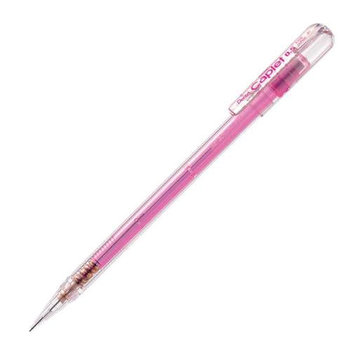 Pentel CAPLET Mechanical Pencil, 0.5mm Pink Barrel