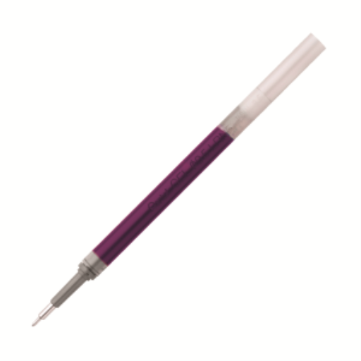 Recharge d'encre – Pour stylo gel EnerGel (0,5 mm) Pointe fine aiguille, Encre violette