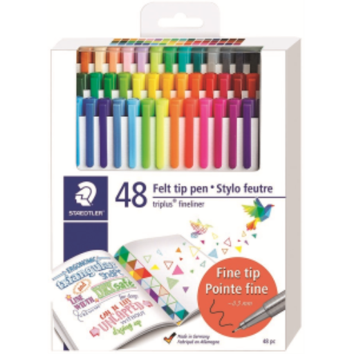 Fineliner triplus 48pcs