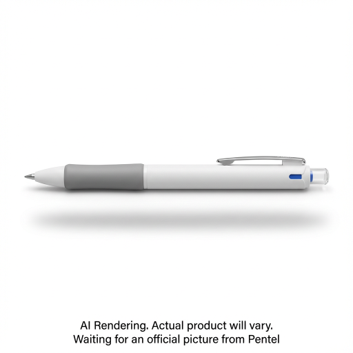 Pentel Floatune, Retractable Advanced Rollerball Pen, 0.3mm Tip, Blue Ink