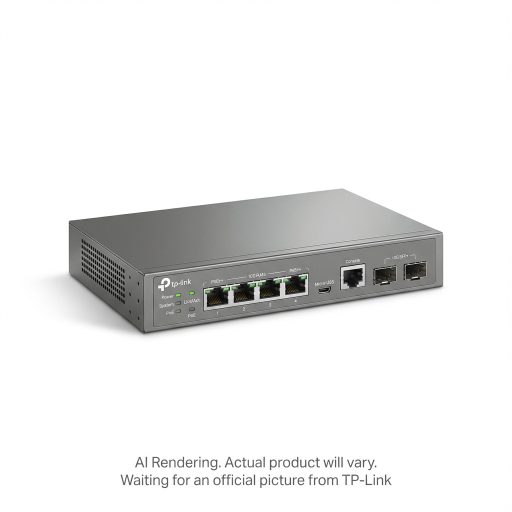 Omada Pro 4-Port PoE++ 10GE L2+ Managed Switch