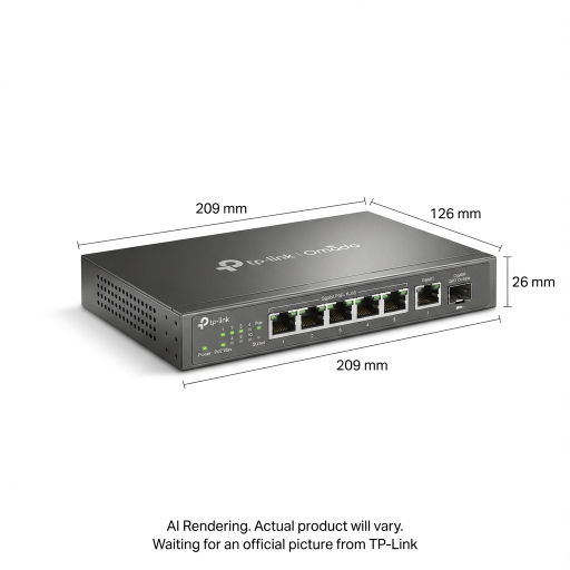 Switch Omada 10 ports Gigabit Easy Smart avec 8 ports PoE+