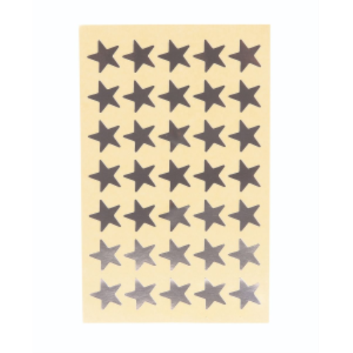 Silver Stars, 350/Pkg. /
Étoiles argent – paquet de 350