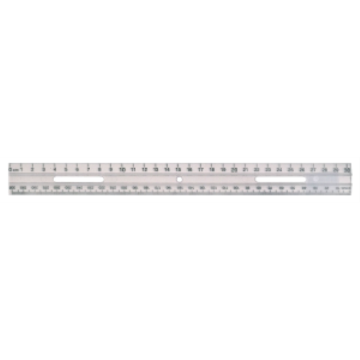 30cm Pencil Groove – Metric Scales /
30cm rainure pour crayon – échelle métrique