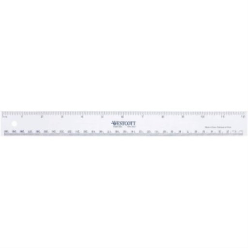 30cm/12” – 1/16” & mm Scales /
30cm/12 po – 1/16 po et mm
