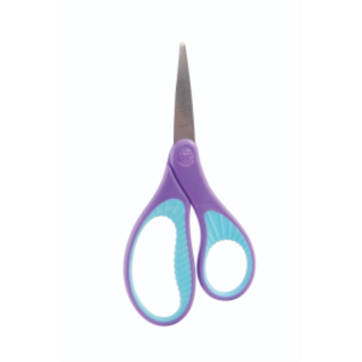 5? Antimicrobial Hard Handle Pointed Kids Scissors/ Ciseaux à bouts pointus avec protection antimicrobienne poignée dure pour enfants, 5 po