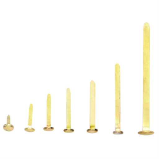 2” – 50/Box – Flat Head - Dia 12mm /
2 po – 50/boîte – tête plate - dia 12 mm
