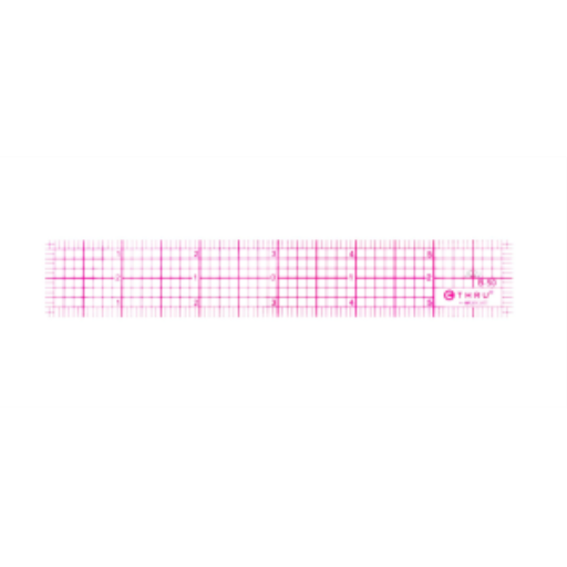 8ths Bevelled Ruler 6”
Règle biseau 1/8 au po, 6 po