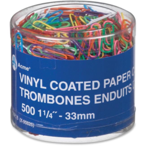 1-1/4" – 33 mm - 500 per Tub - Assorted Colours /
1-1/4 po – 33mm, couleurs assorties - 500 par bacs