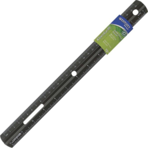 30cm/12” KleenEarth® Plastic Recycled Ruler with Antimicrobial Protection /
Règle antimicrobienne KleenEarth® en plastique recyclé 30cm/12po