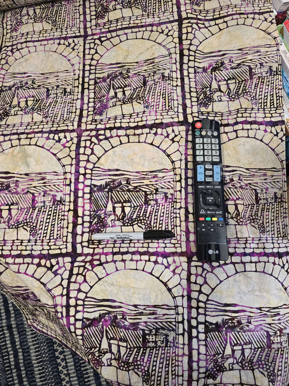 Banyan Batiks - Vino - Tempranillo - Scène de vin - 80220-84