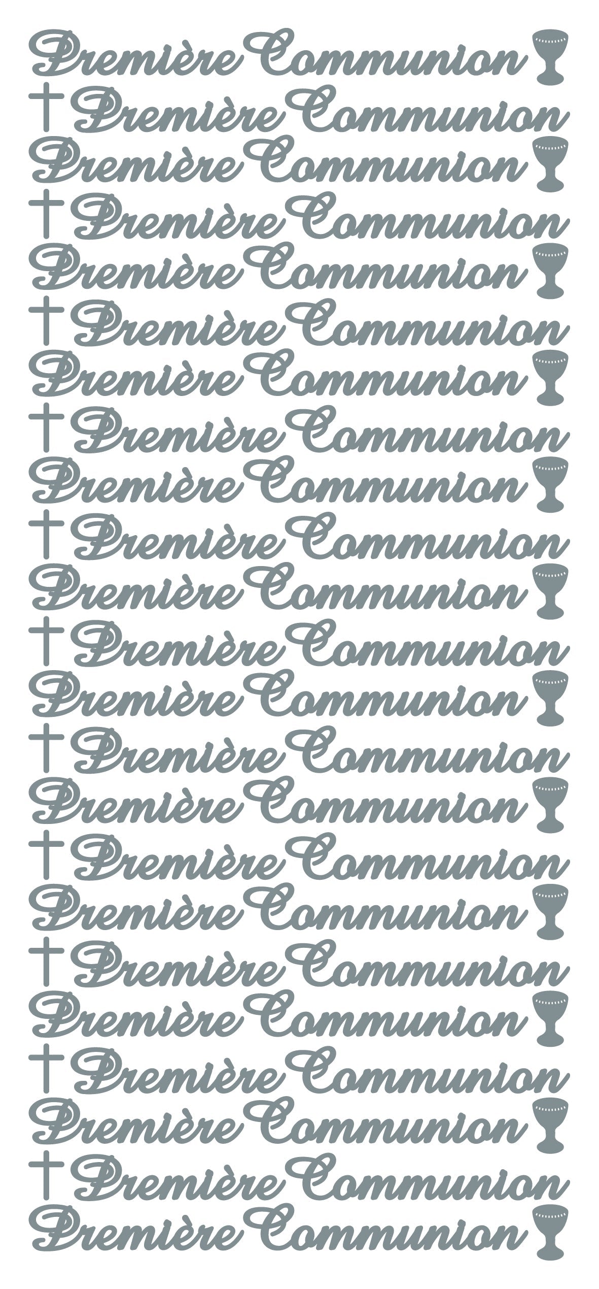 Peel Off Stickers - Première Communion