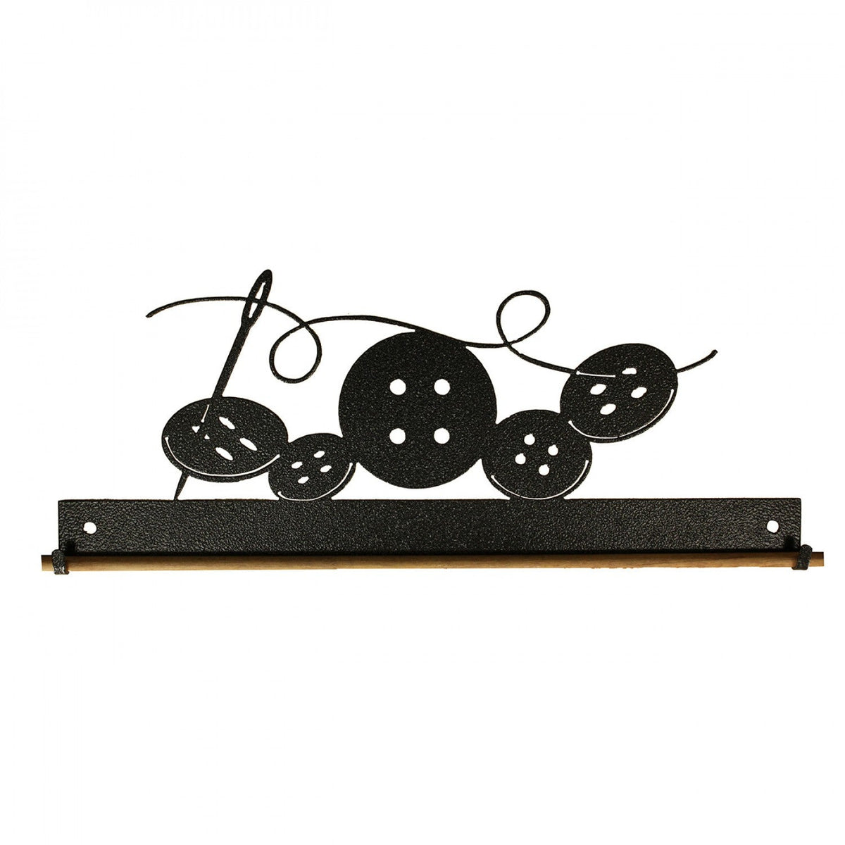 Support en tissu pour boutons 12 pouces anthracite