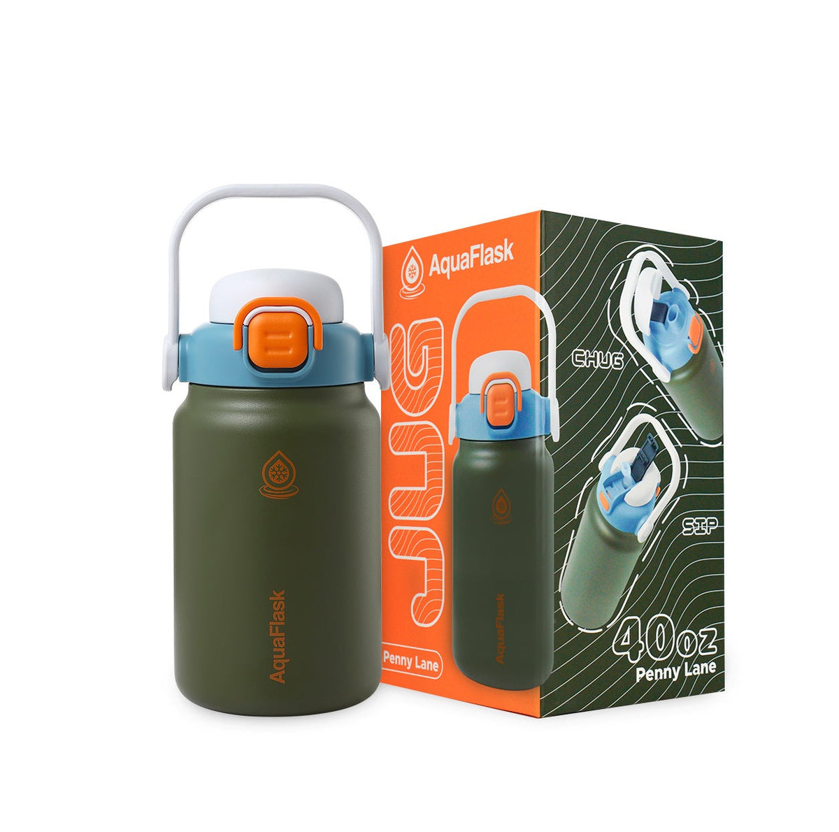 Gourde AquaFlask 1,18 L (40 oz)