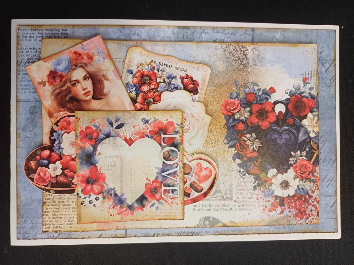 3Quarter Designs Love You 6x4 Card Pack