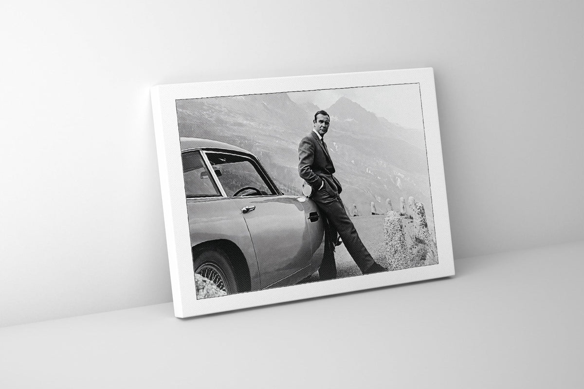 James Bond Ready to Hang Canvas Print