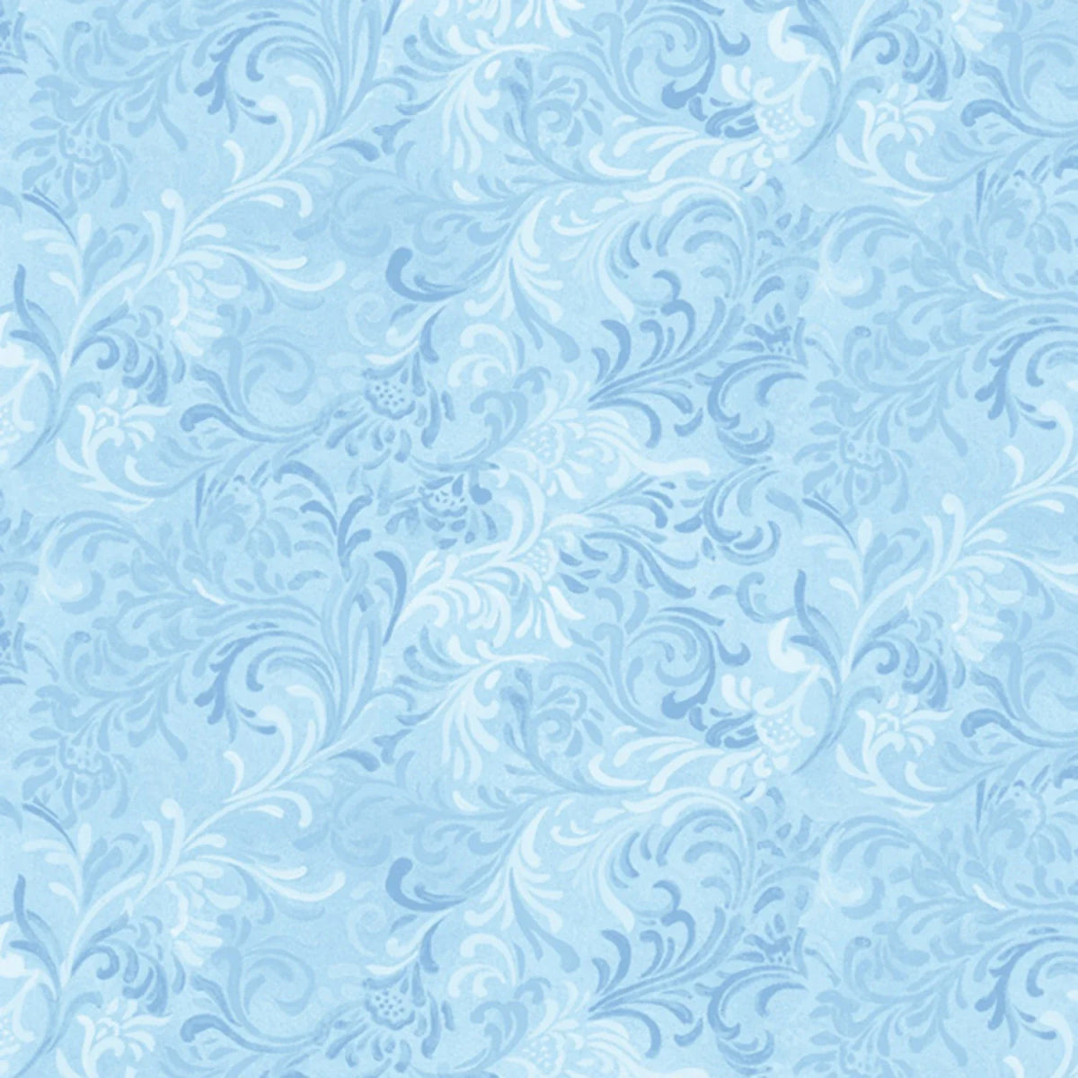 Les Essentiels de Wilmington Prints – Embellissement Bleu Clair