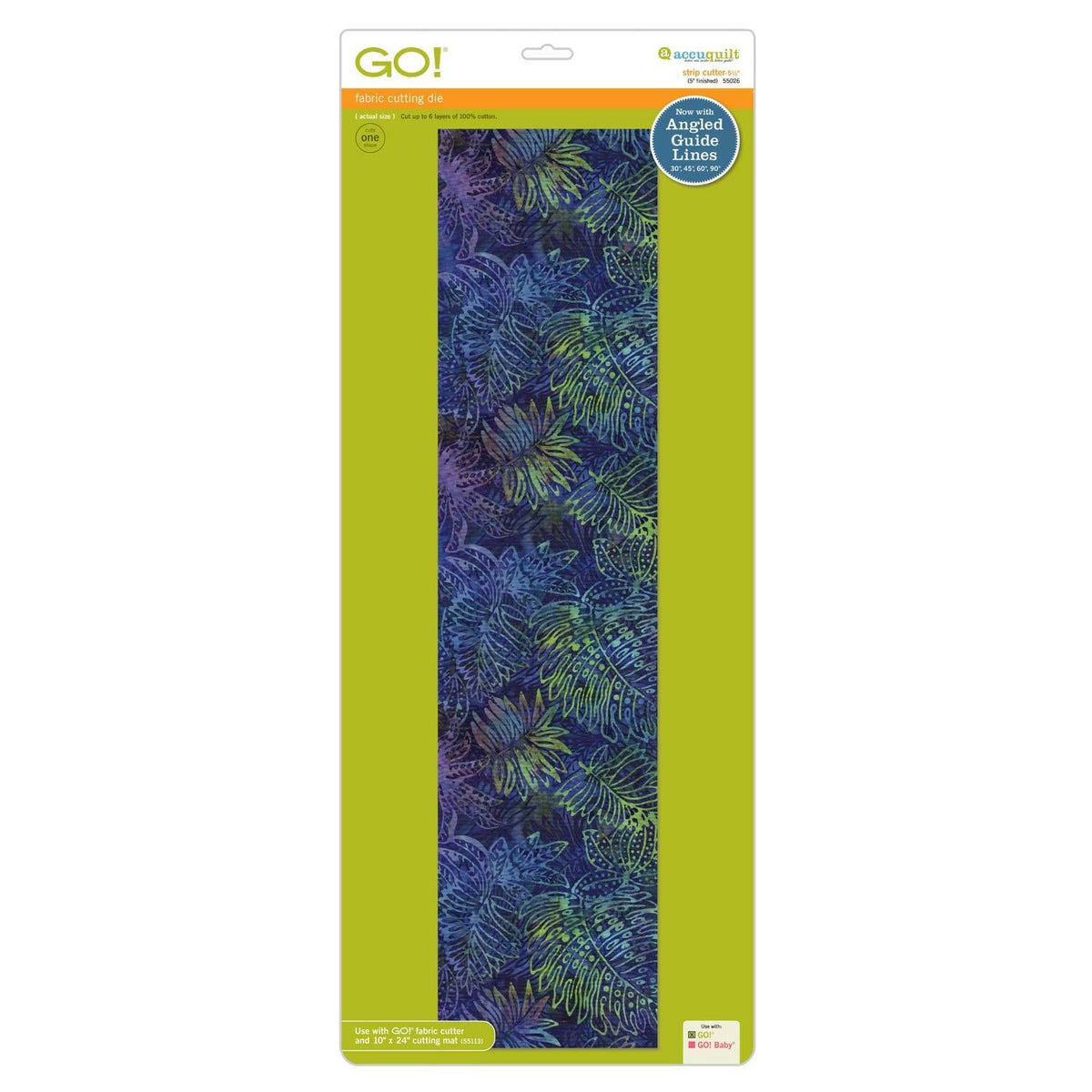 GO! Coupe-bandes 5 1/2" (5" finies) 1 bande