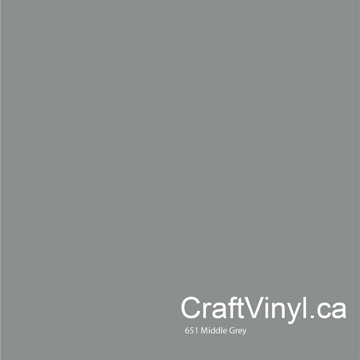 Oracal 651 Glossy Middle Grey Vinyl #074 sheets and rolls