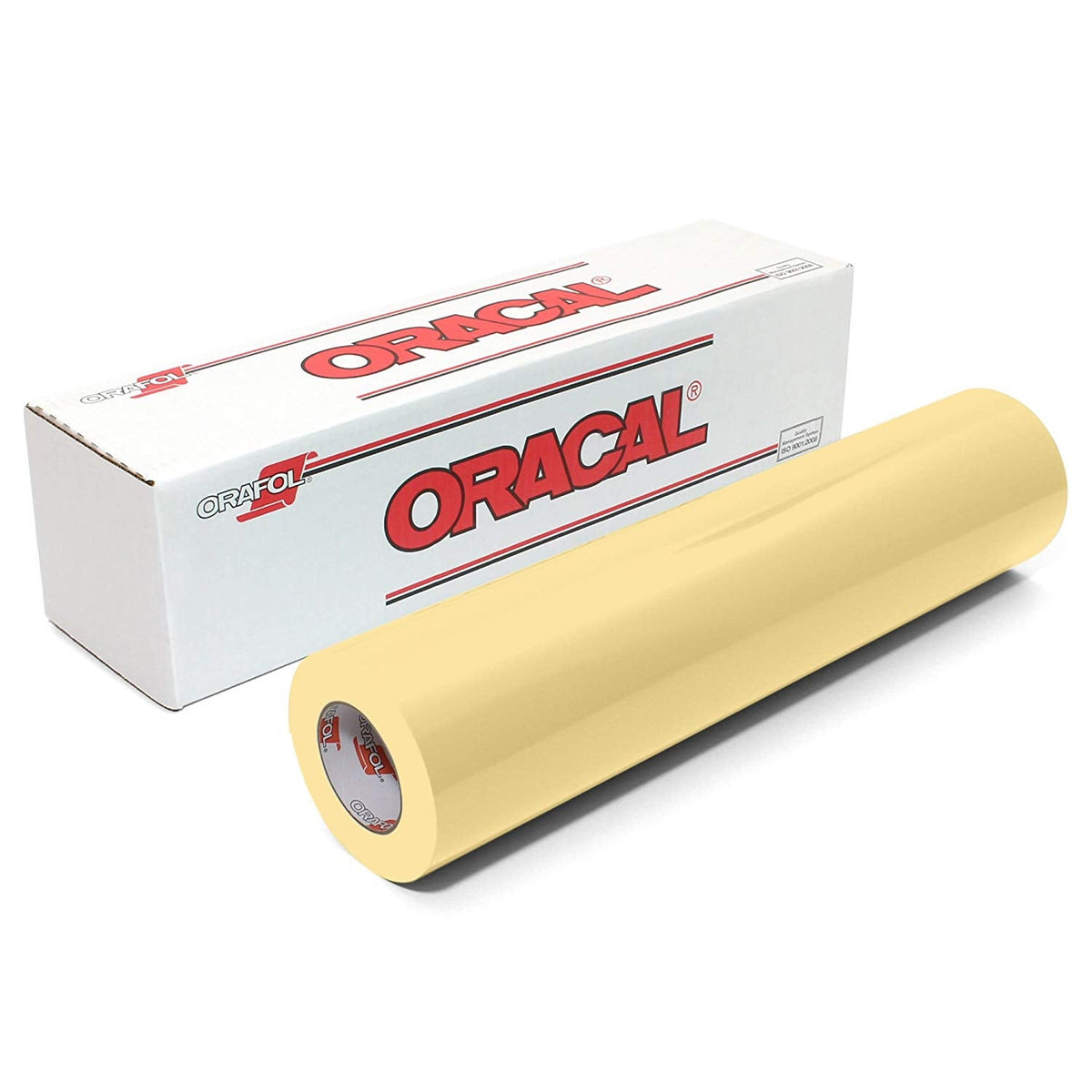 Oracal 651 Glossy Cream Vinyl #023 sheets and rolls