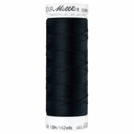Fil élastique Mettler Seraflex, 130 mètres, noir