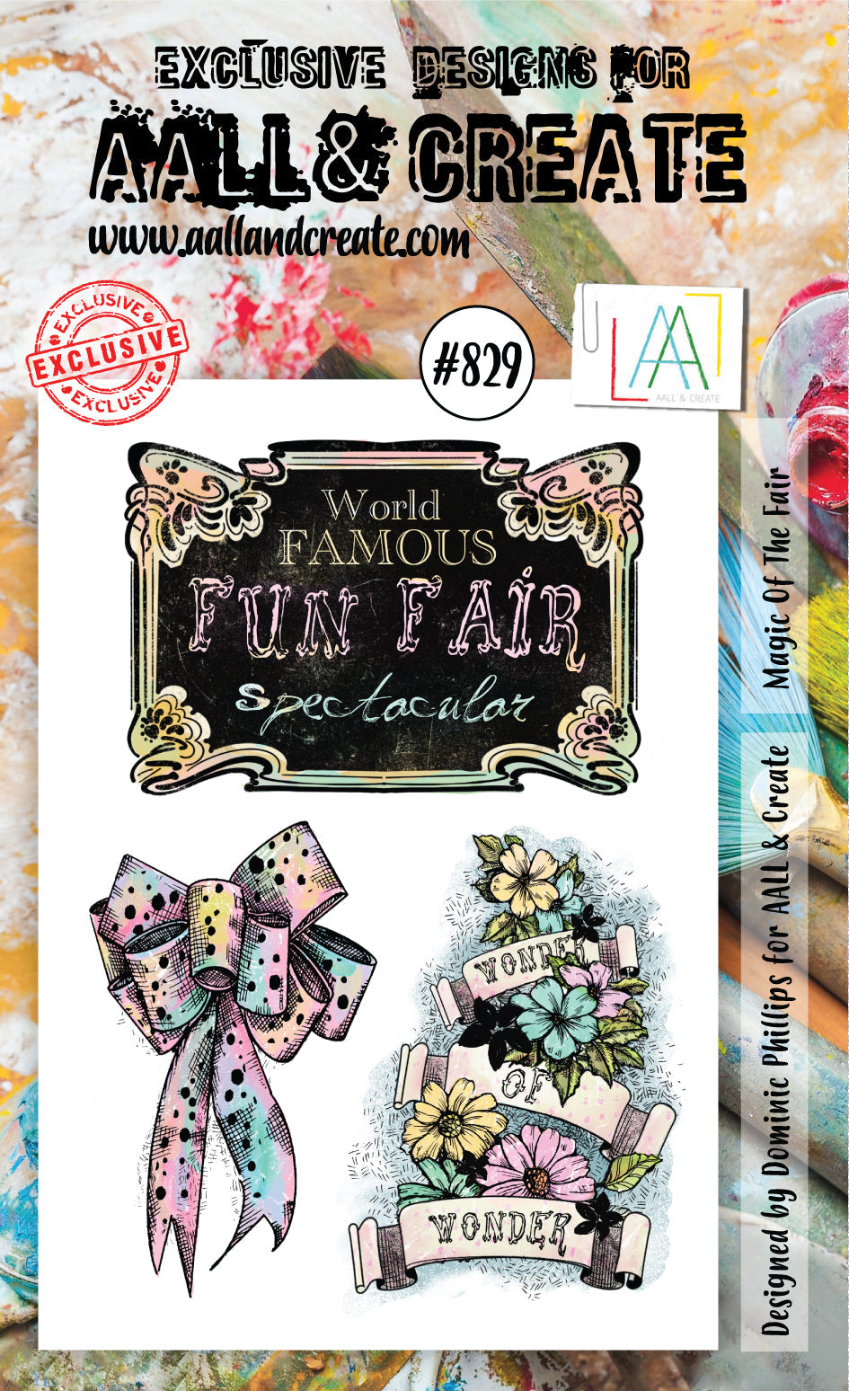 Jeu de tampons AALL and Create - 829 - La magie de la foire