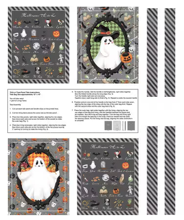 Beth Reed - Défilé paranormal - Panneau de sacs à friandises gris - 8329PS-90