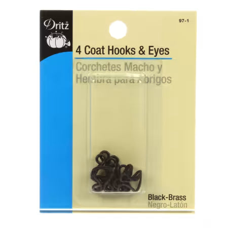 Dritz Coat Hook & Eye - 3/8in