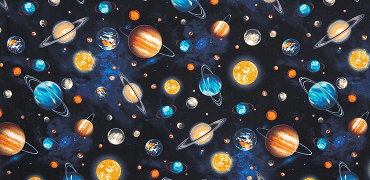 Kaufman Stargazers - Planètes - AGW-14606-11 ROYAL