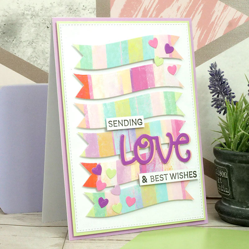 Packs de cartes de créateur Adorable Scorable – Aquarelle arc-en-ciel