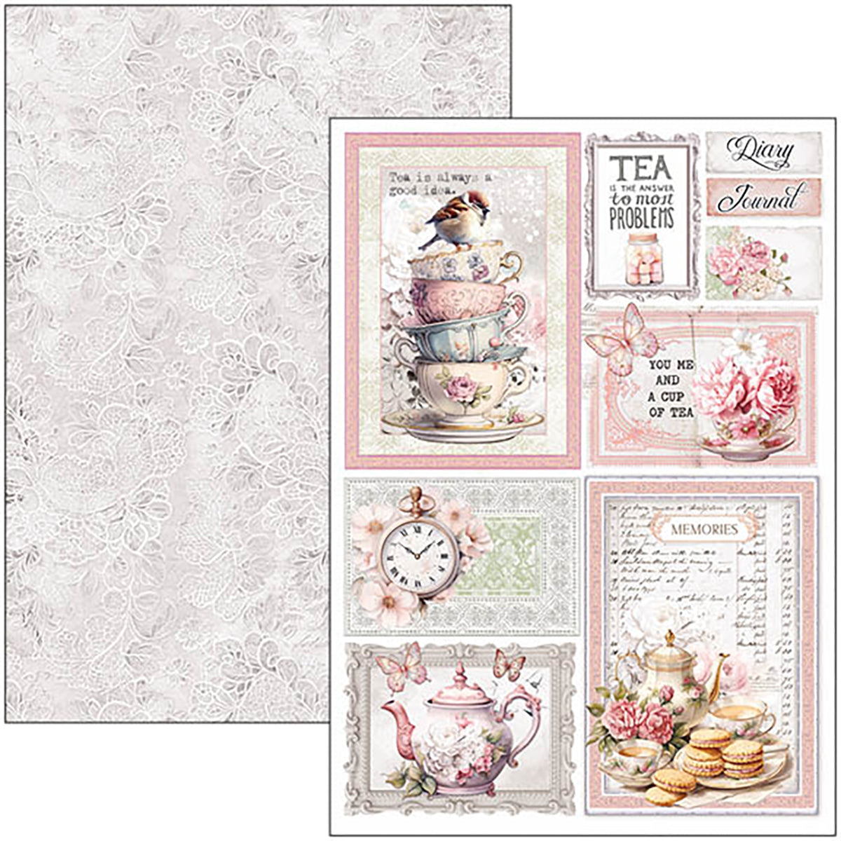 Timeless Moments Creative Pad A4 9/Pkg