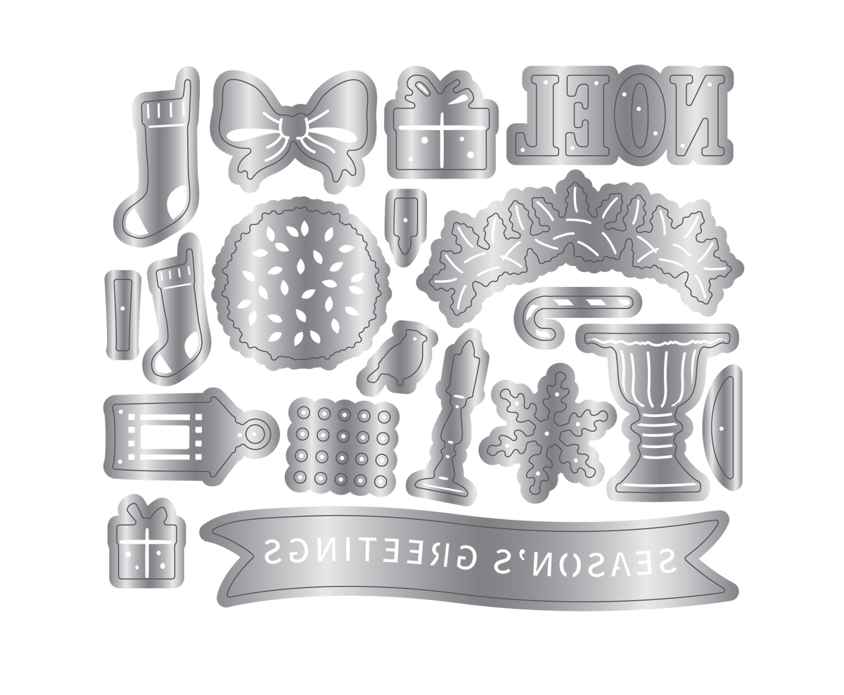 Crafter's Companion Metal Die - Christmas Accessories