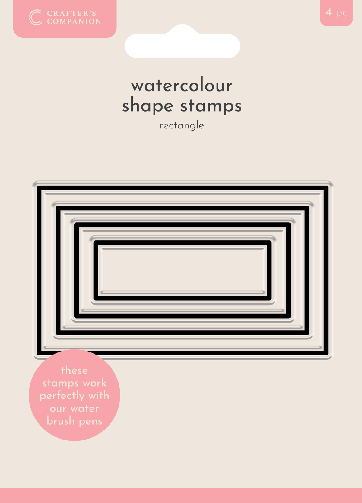 Crafter’s Companion Photopolymer Stamp - Rectangle