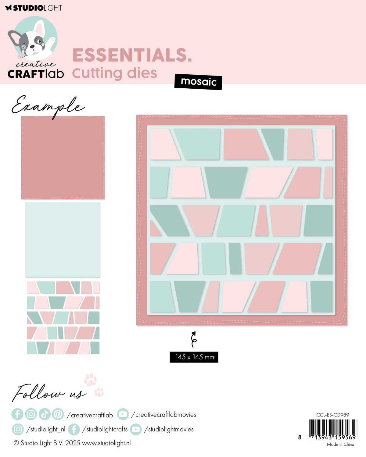 Matrice de découpe CCL Mosaic Essentials 2 pièces