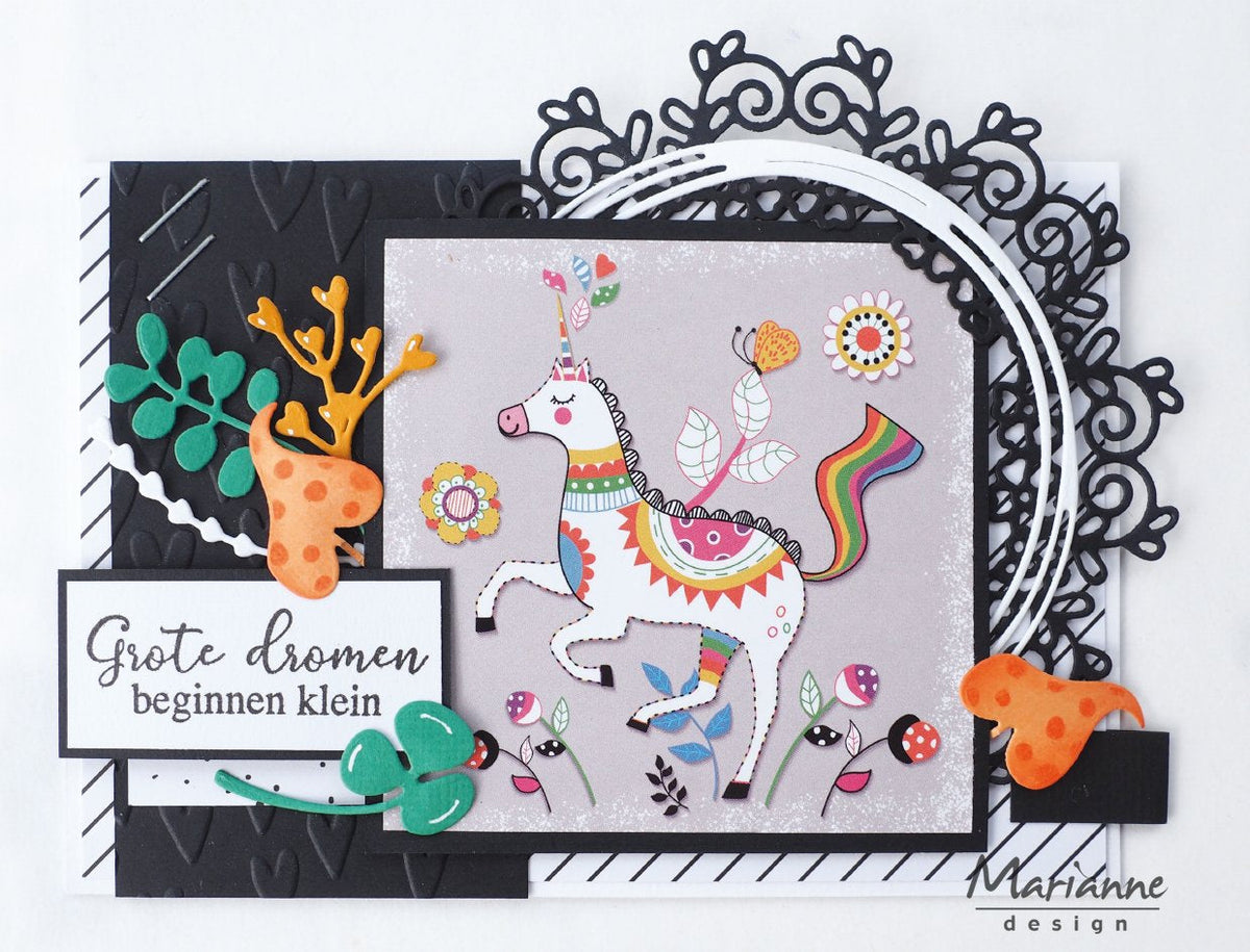 Marianne Design Craftables Napperon Floral