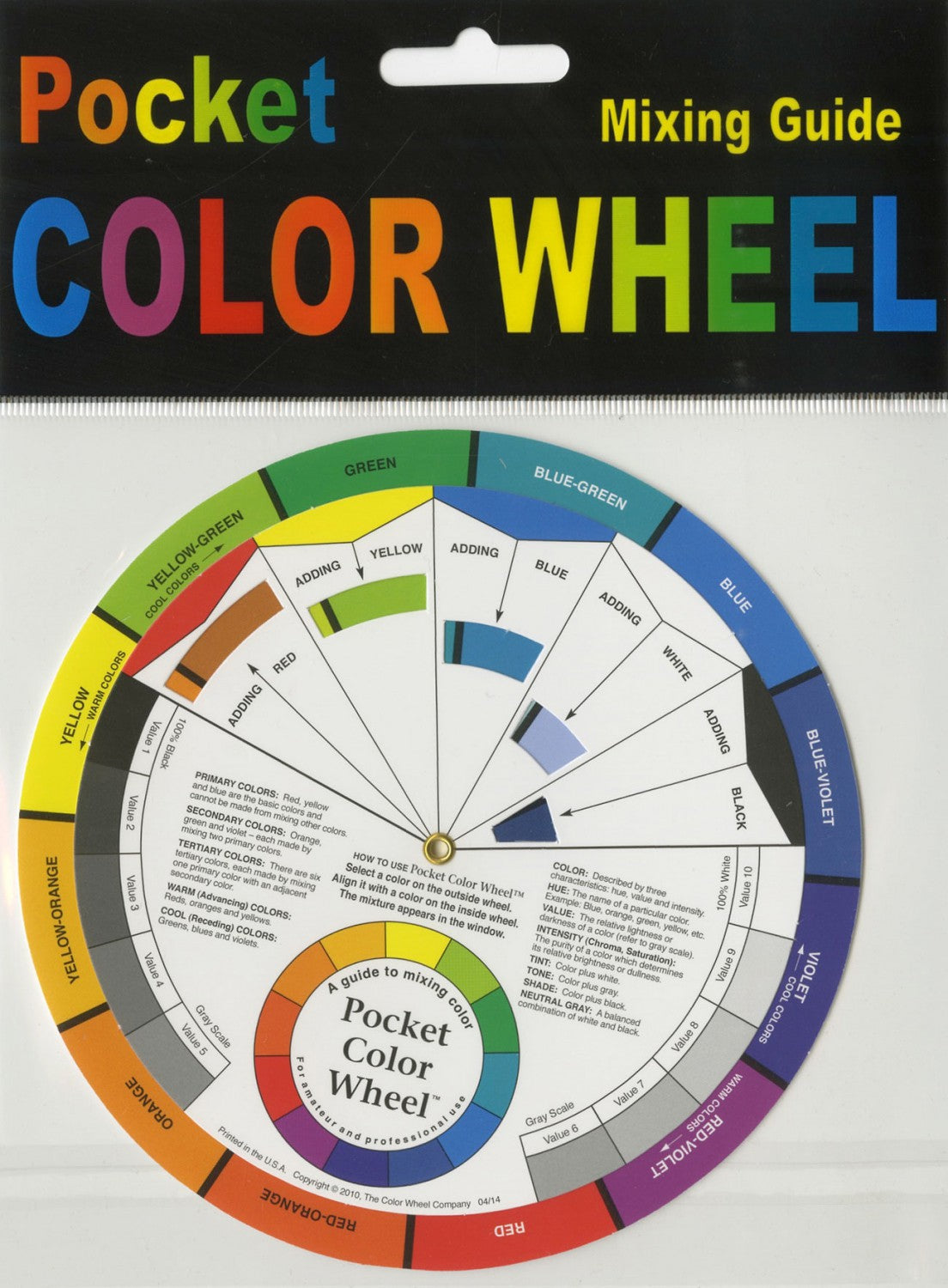 Guide de mélange des couleurs de poche
