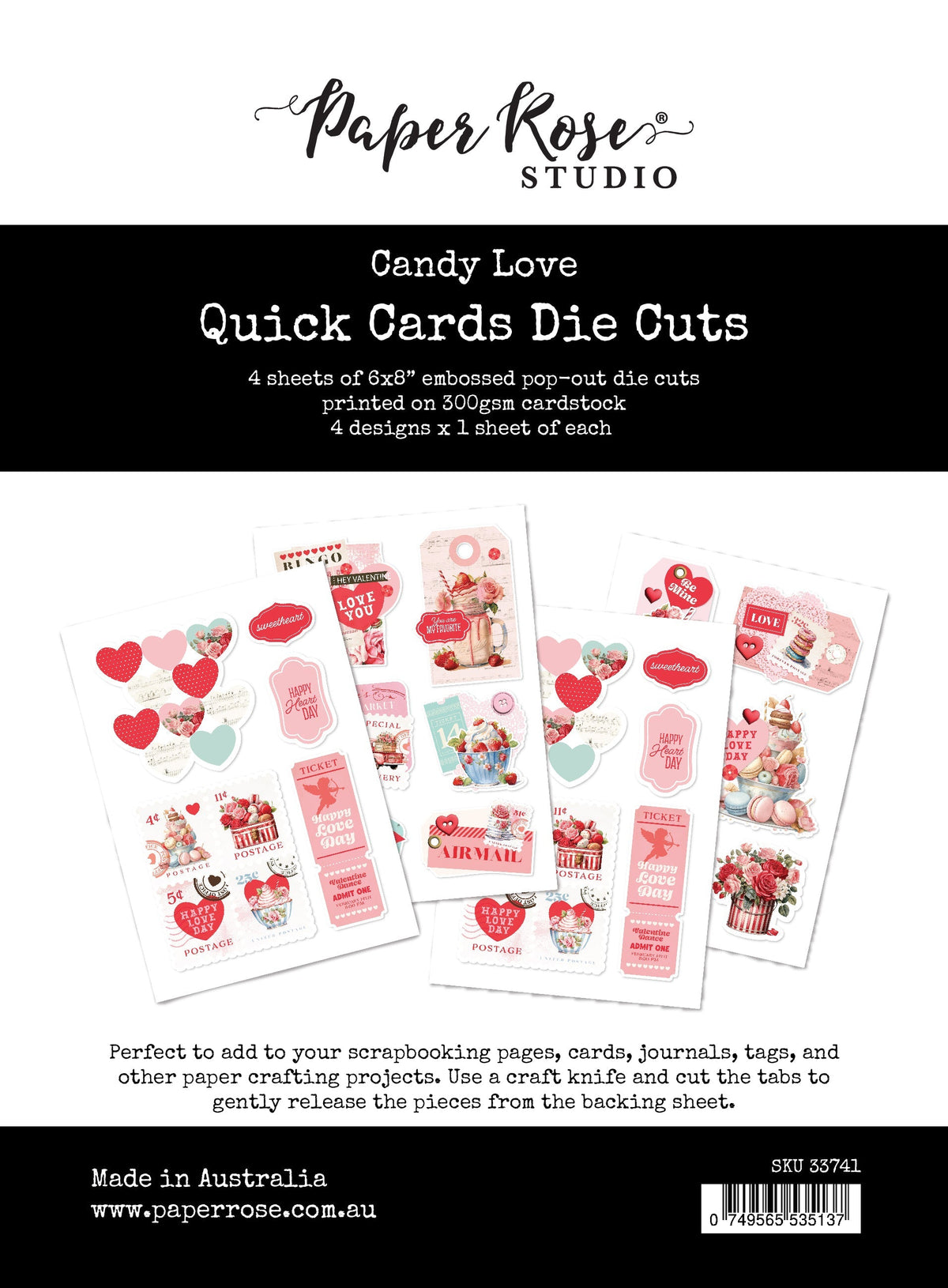 Découpes Rapides Candy Love 33741