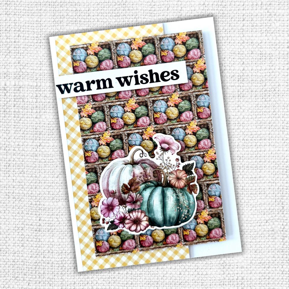 Cozy Fall B Papier 30x30 cm (Paquet de 12) 32685