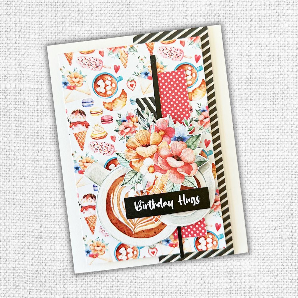 Coffee In Paris D Papier 12x12 (Lot de 12) 32316