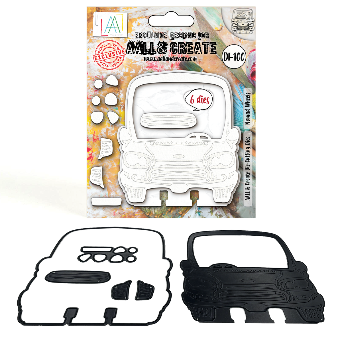 AALL and Create - Set de matrices de découpe - Nomad Wheels