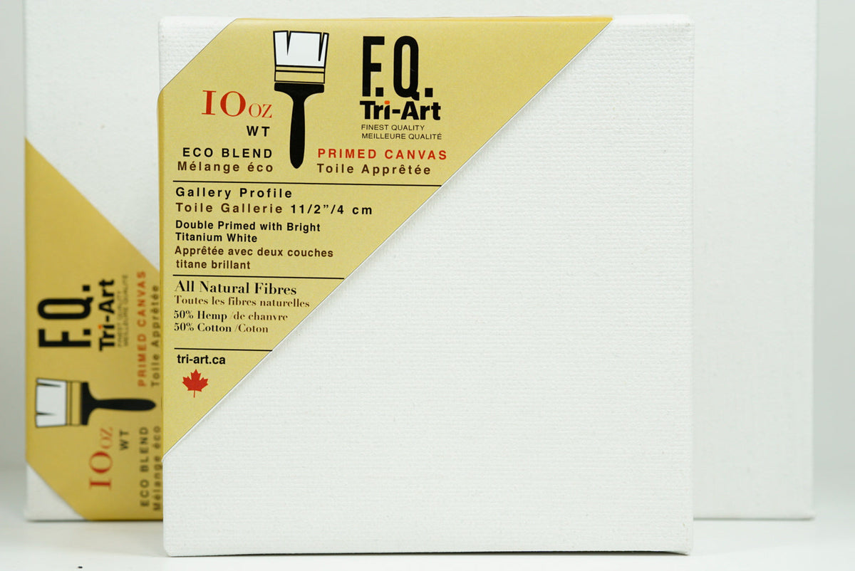 Tri-Art FQ Stretched Canvas - Artist Gallery 1 1/2" Profile Primed - 24x30"