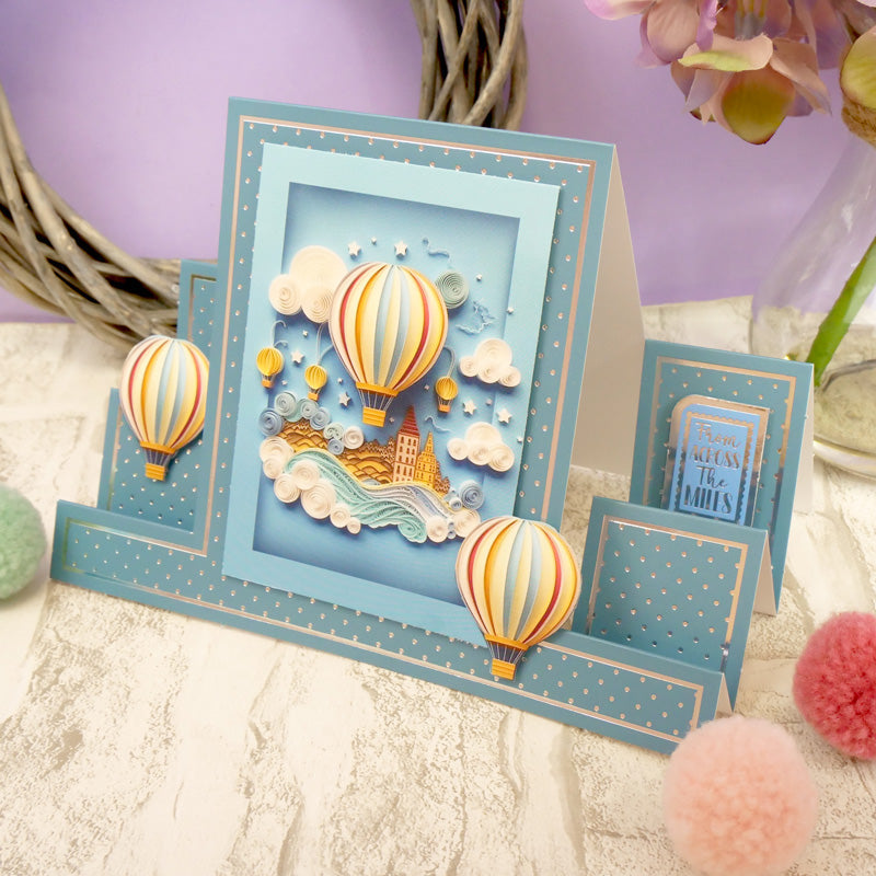 Cartes de Stepper à Motif Feuilleté
