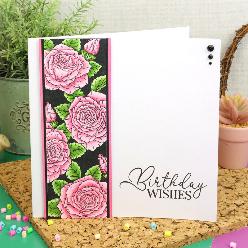 Pour l'amour des timbres - Roses radieuses